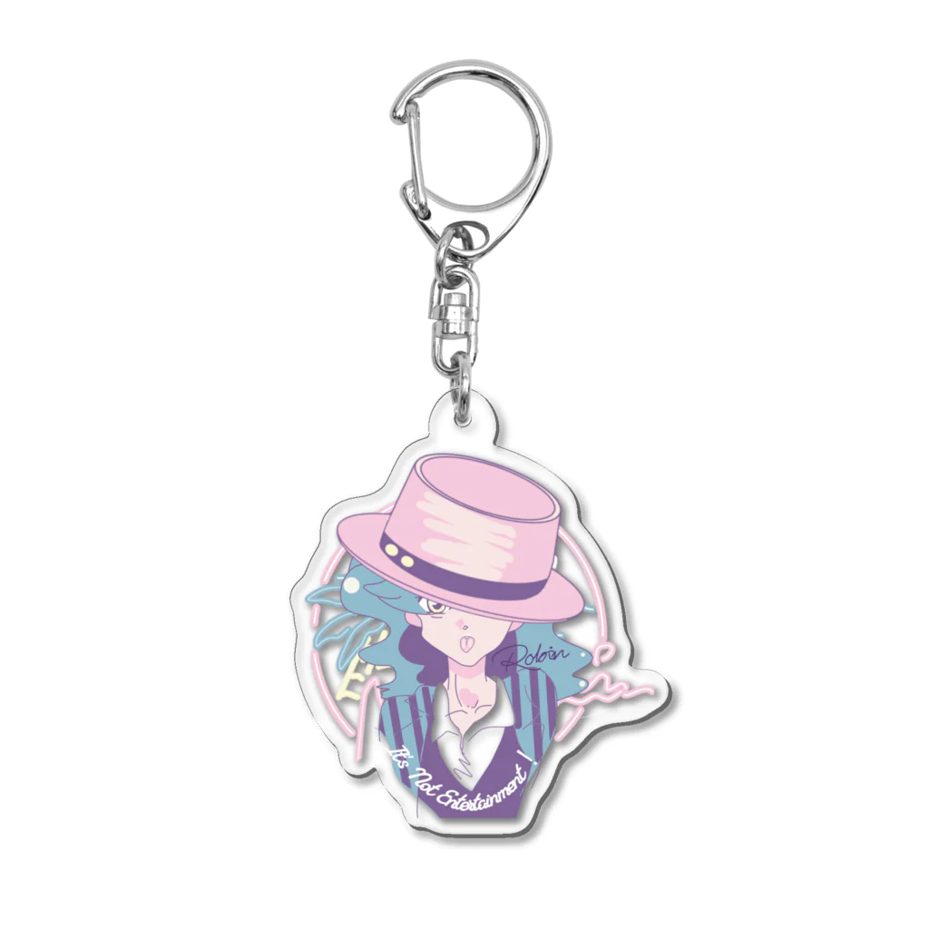 RobinofficialイラストショップのRobin 1st シングルリリース記念 Miamiシリーズ Acrylic Key Chain