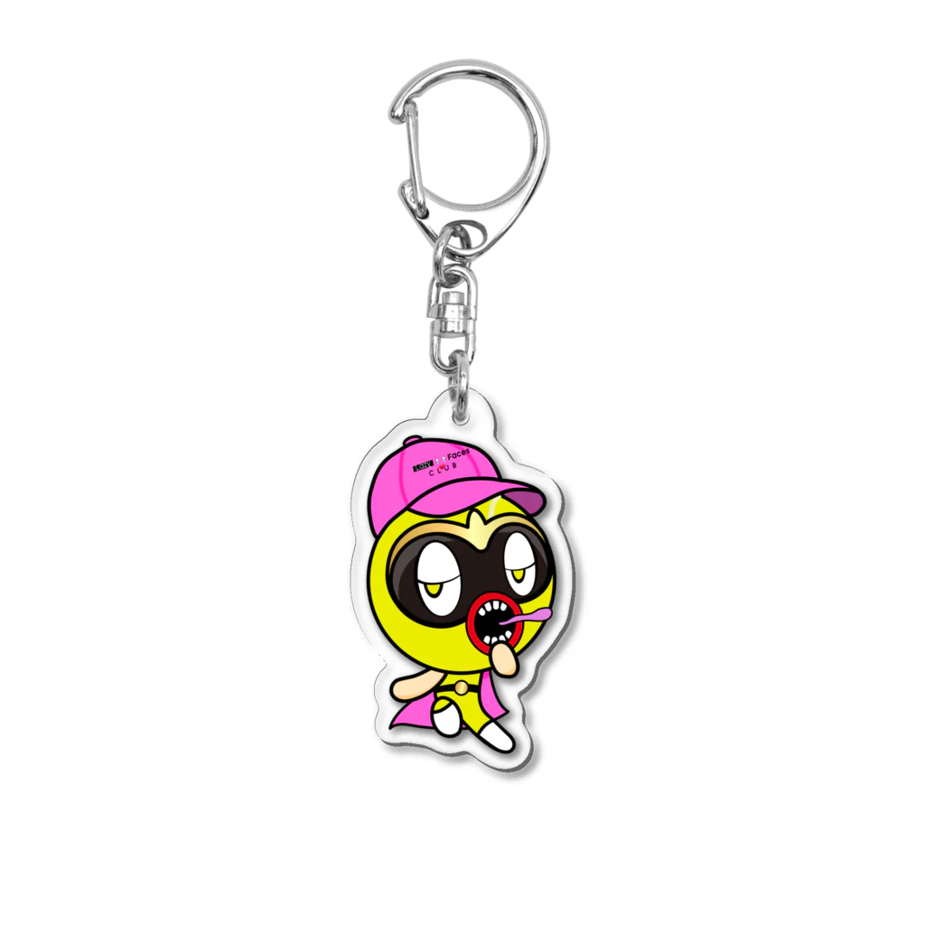 レイジーヒーロー　オフィシャルグッズのアクリルキーホルダー（シャルト） Acrylic Key Chain