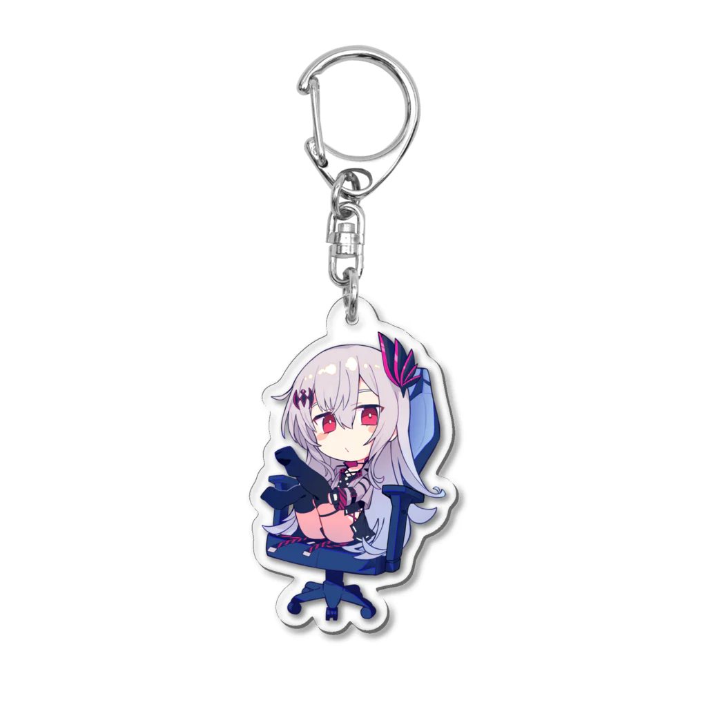 灰桜しのぶの灰桜しのぶチビきゃらキーホルダー キービジュアル版 Acrylic Key Chain