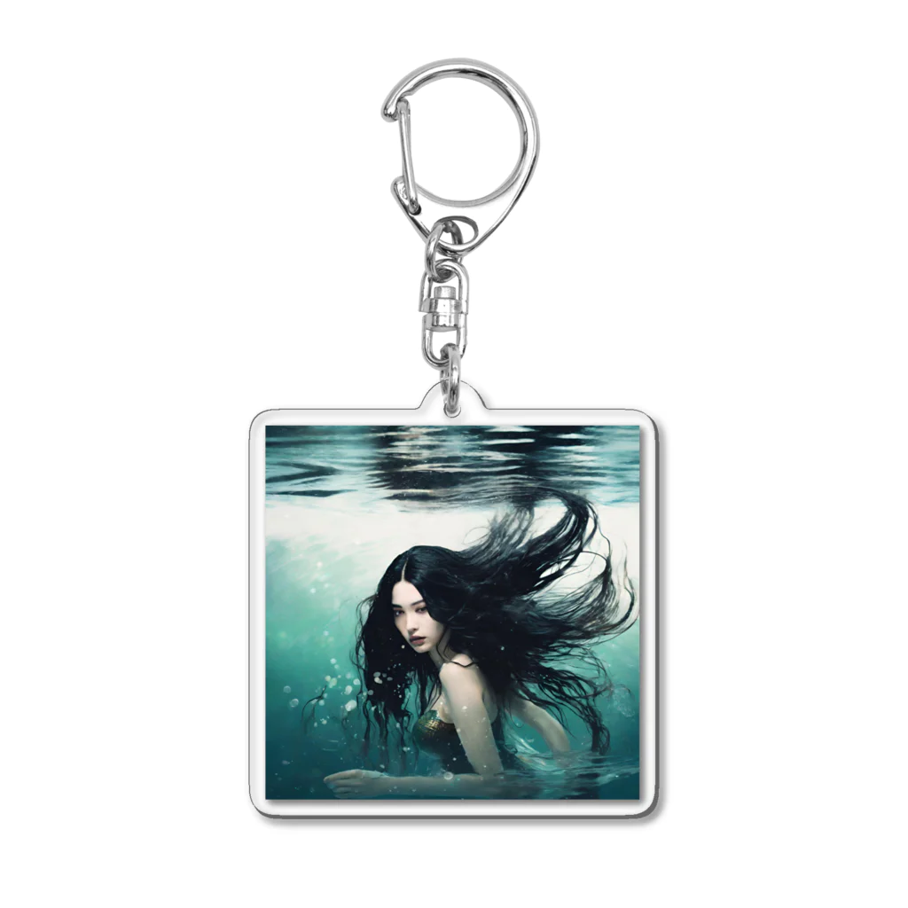 kiyohikosanの人魚姫 Acrylic Key Chain