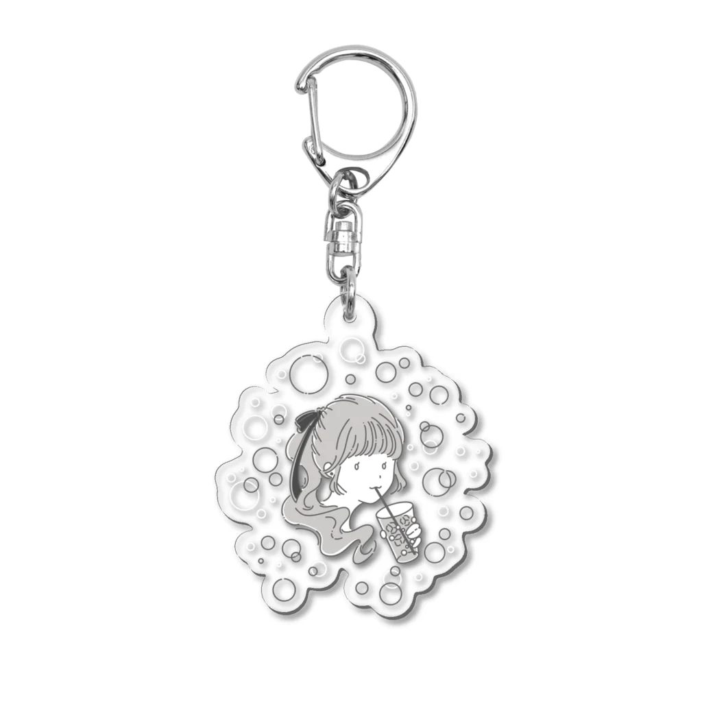 うみからんのblackberry Acrylic Key Chain