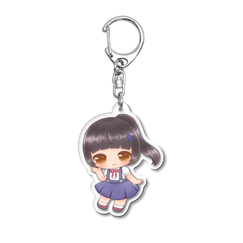 シンギュラリティで待ってます。の木乃葉ミキ💙JSちびちびA Acrylic Key Chain