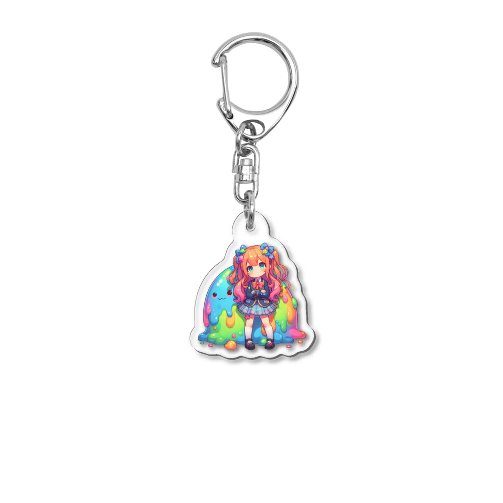 surasuramusumeのスライム娘「なお」 Acrylic Key Chain