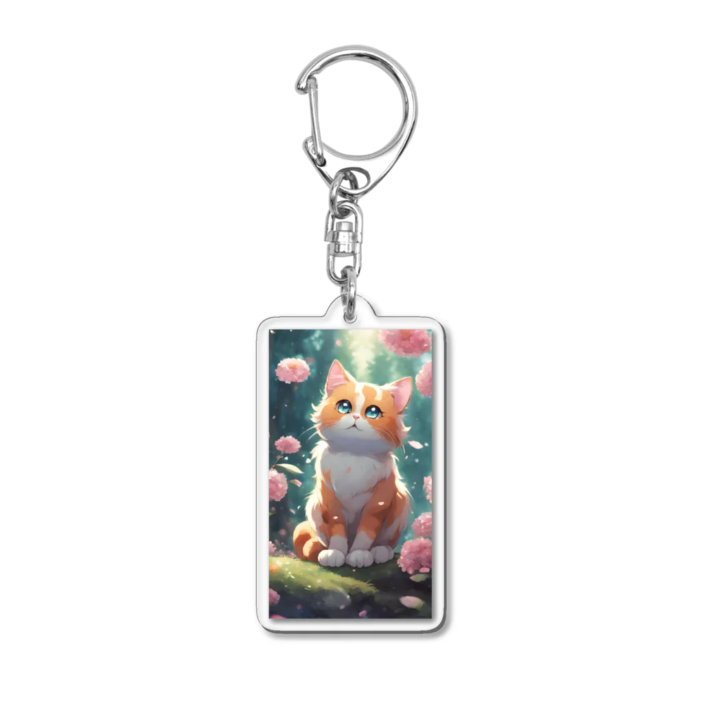 rimonennファミリーの自然の神様 Acrylic Key Chain