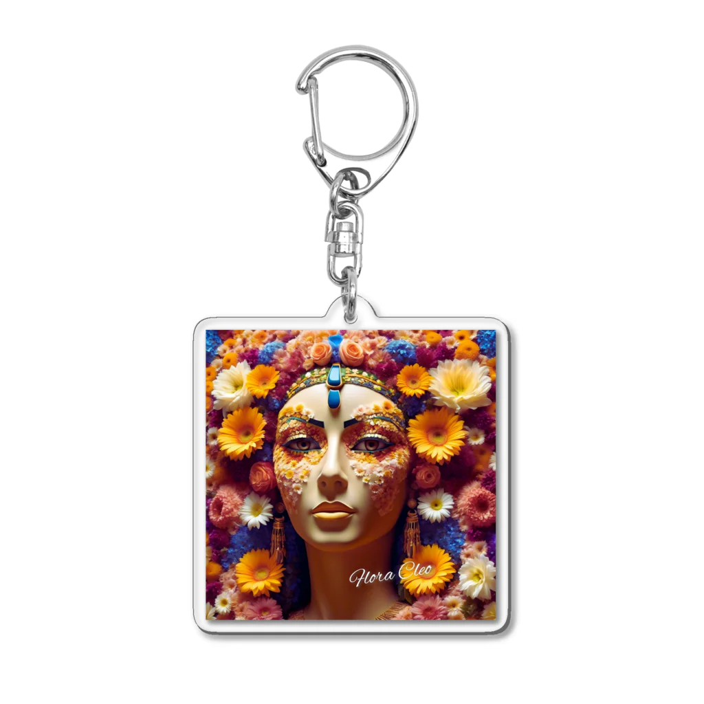 お花屋SUNのFlora Cleo「フローラ・クレオ」 Acrylic Key Chain