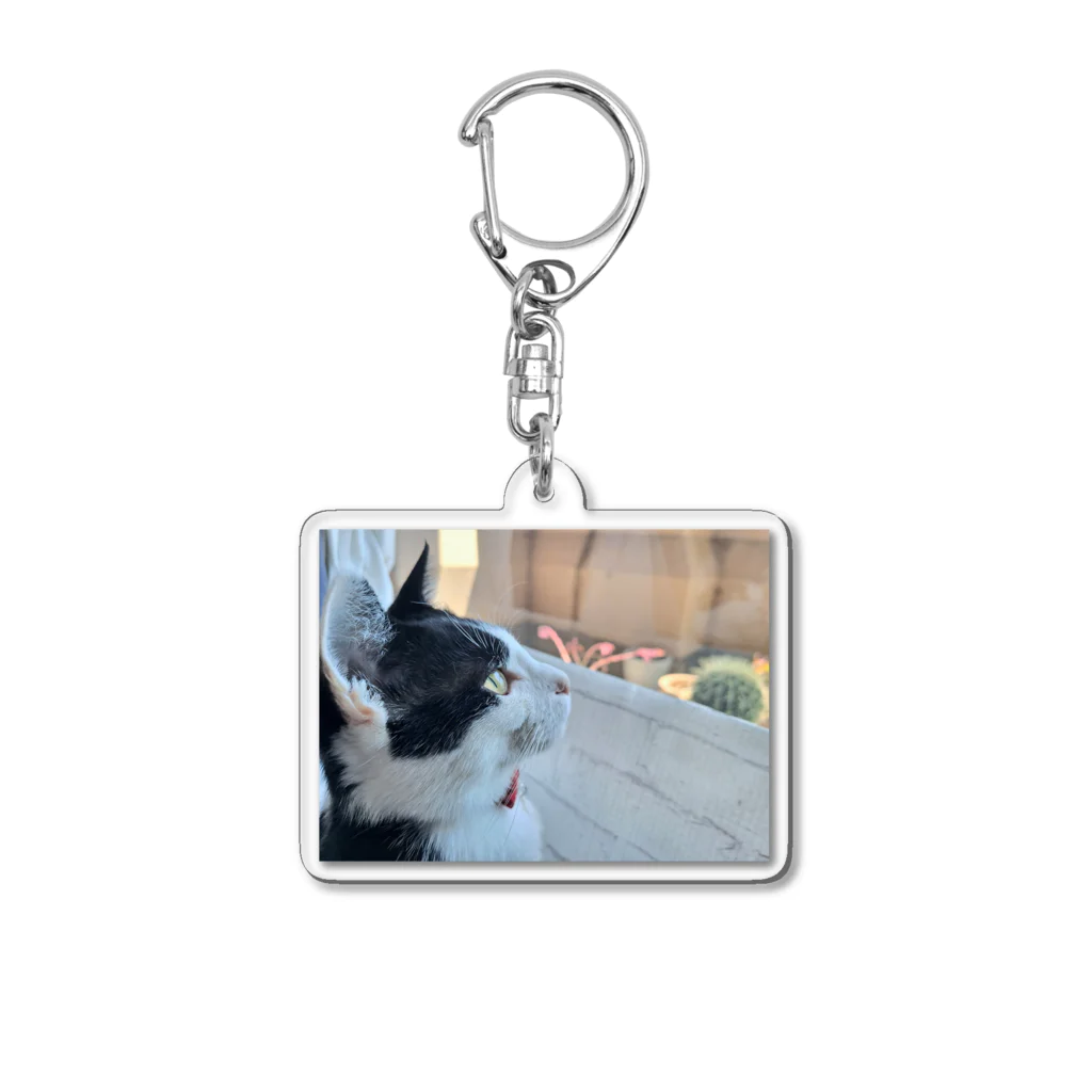 玄慈と千景の陽に当たる千景 Acrylic Key Chain