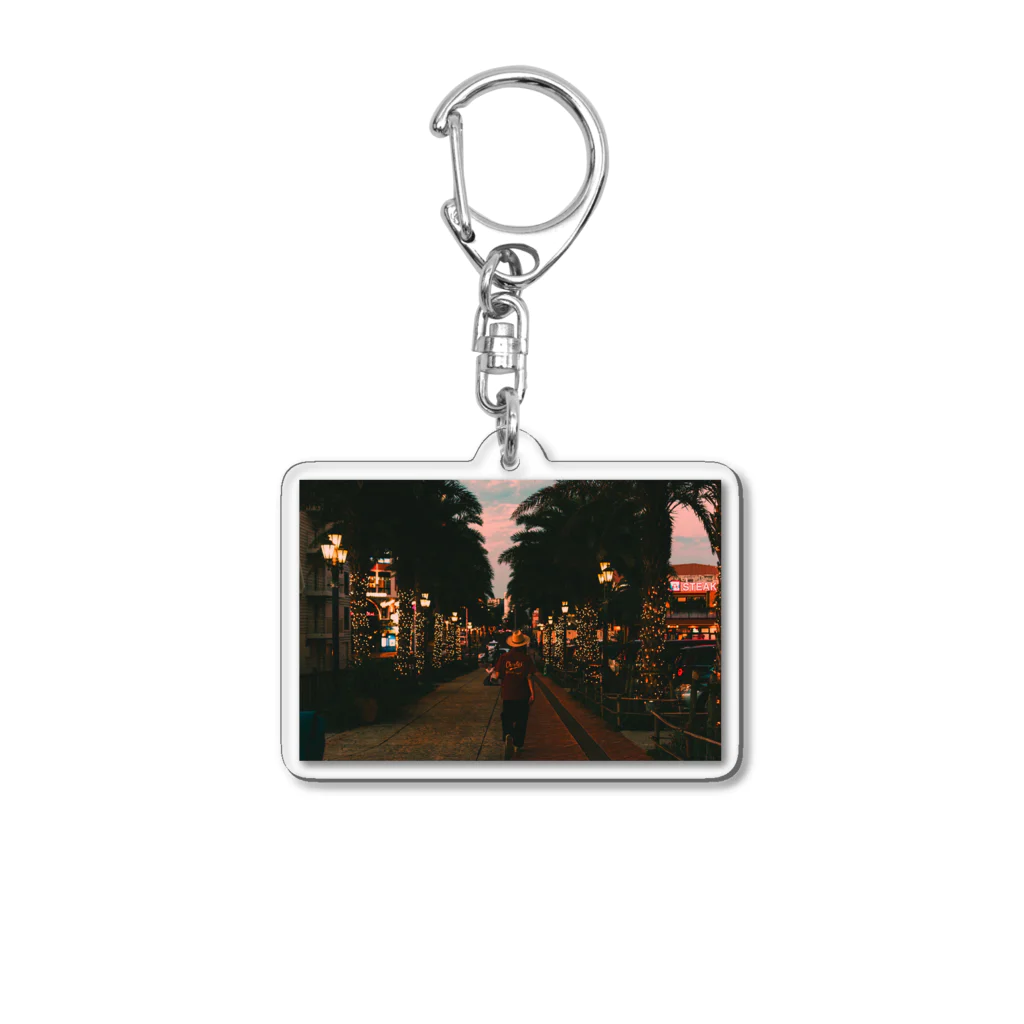 僕の日常の夜の街並み🌃 Acrylic Key Chain