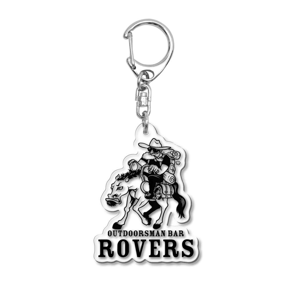 outdoorsman bar ROVERSのHorse back rider（ROVERS 5周年） Acrylic Key Chain