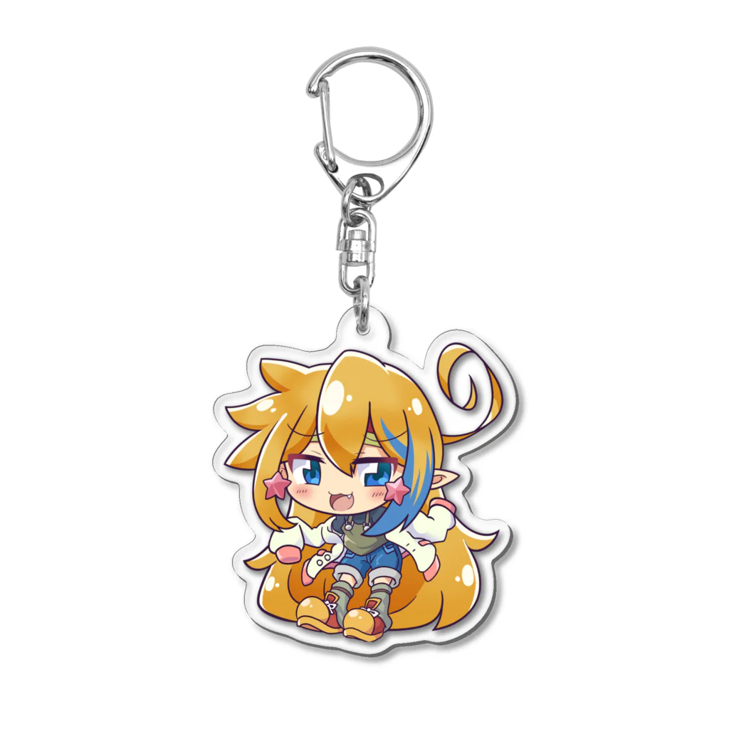 ばとじっぷのダティクロート3号 Acrylic Key Chain