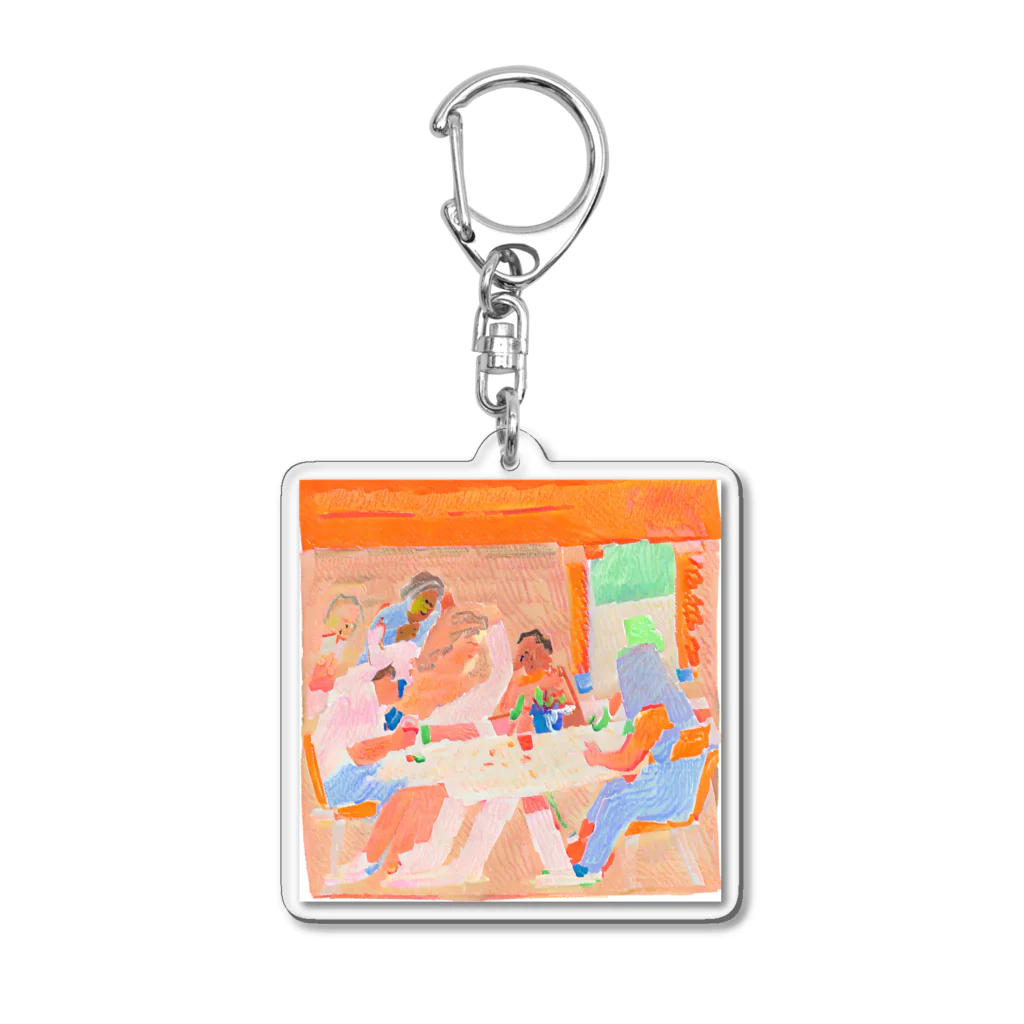 kiyohikosanの賑わう食卓 Acrylic Key Chain