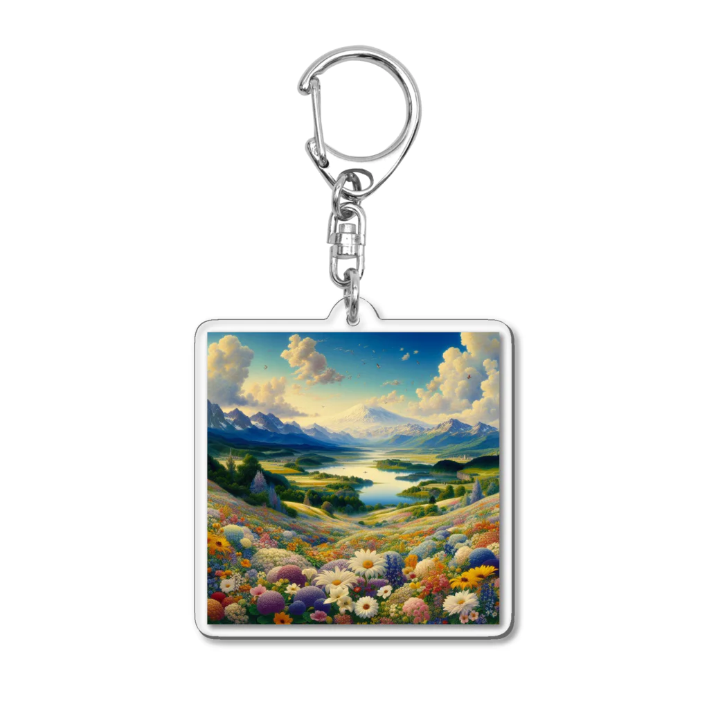 まりな☆のお店の日本の風景☆ Acrylic Key Chain