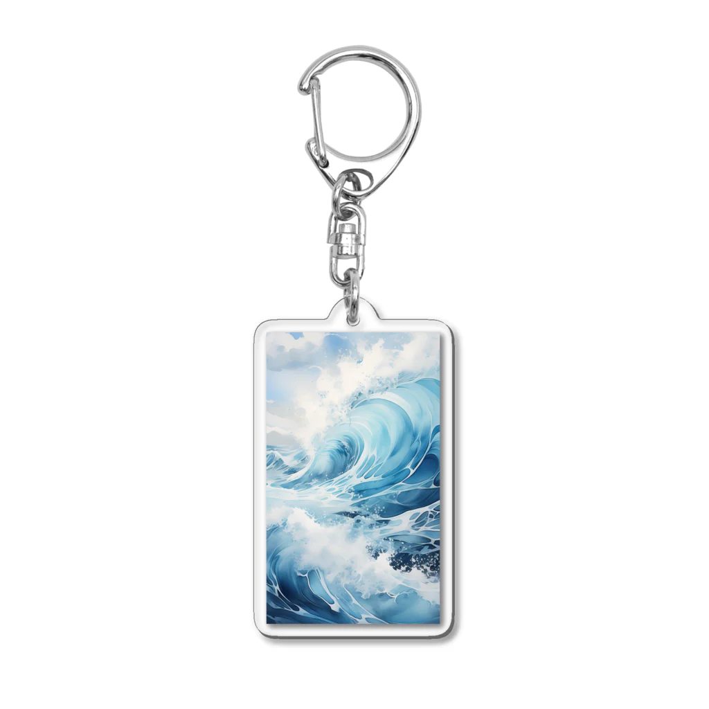 sukoyaの海の息吹 Acrylic Key Chain