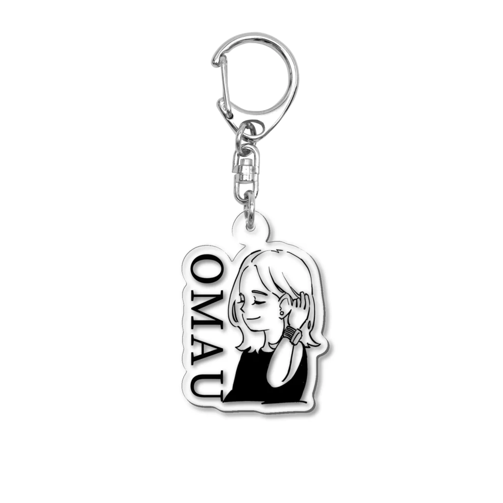 omauomauのomau キーホルダー Acrylic Key Chain