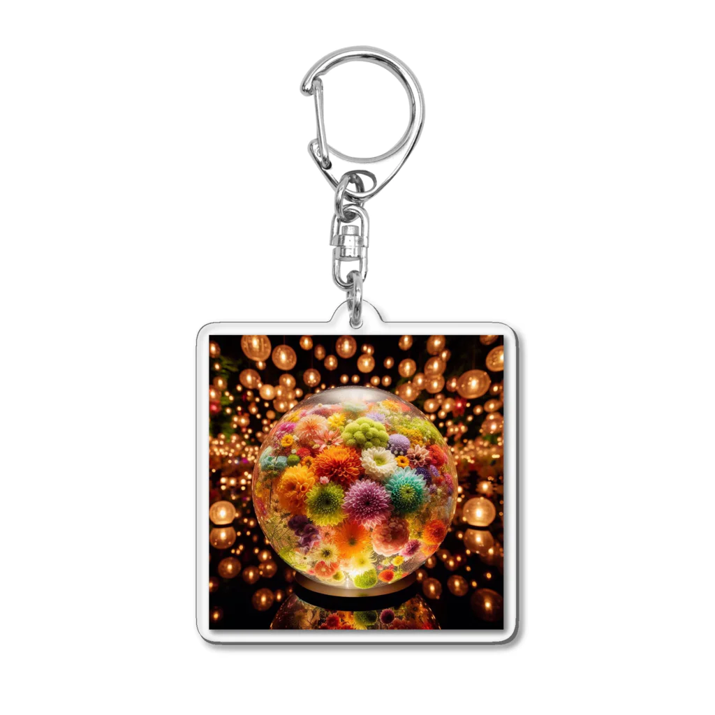 @GOLDの水中花 Acrylic Key Chain