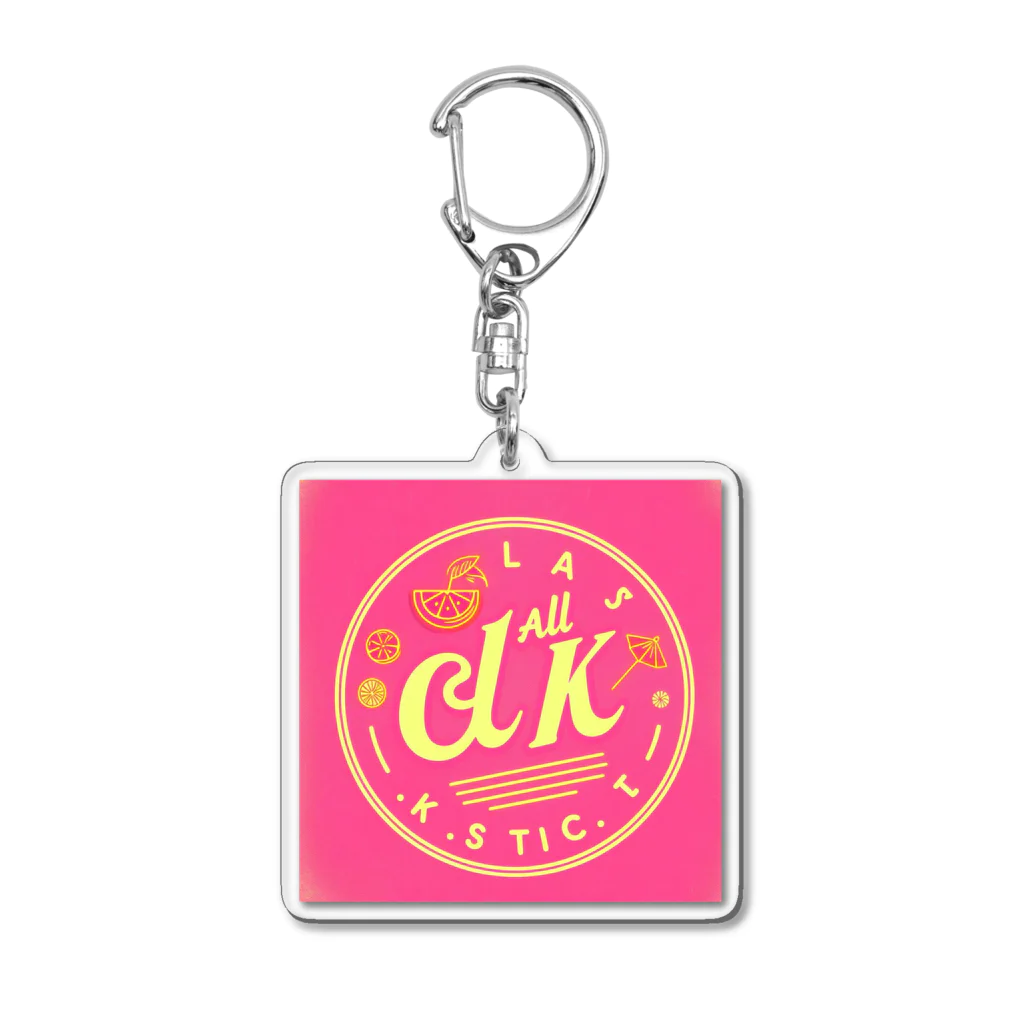 aiai888のどんな瞬間もいまここの完璧に気付いて楽しむ！ Acrylic Key Chain