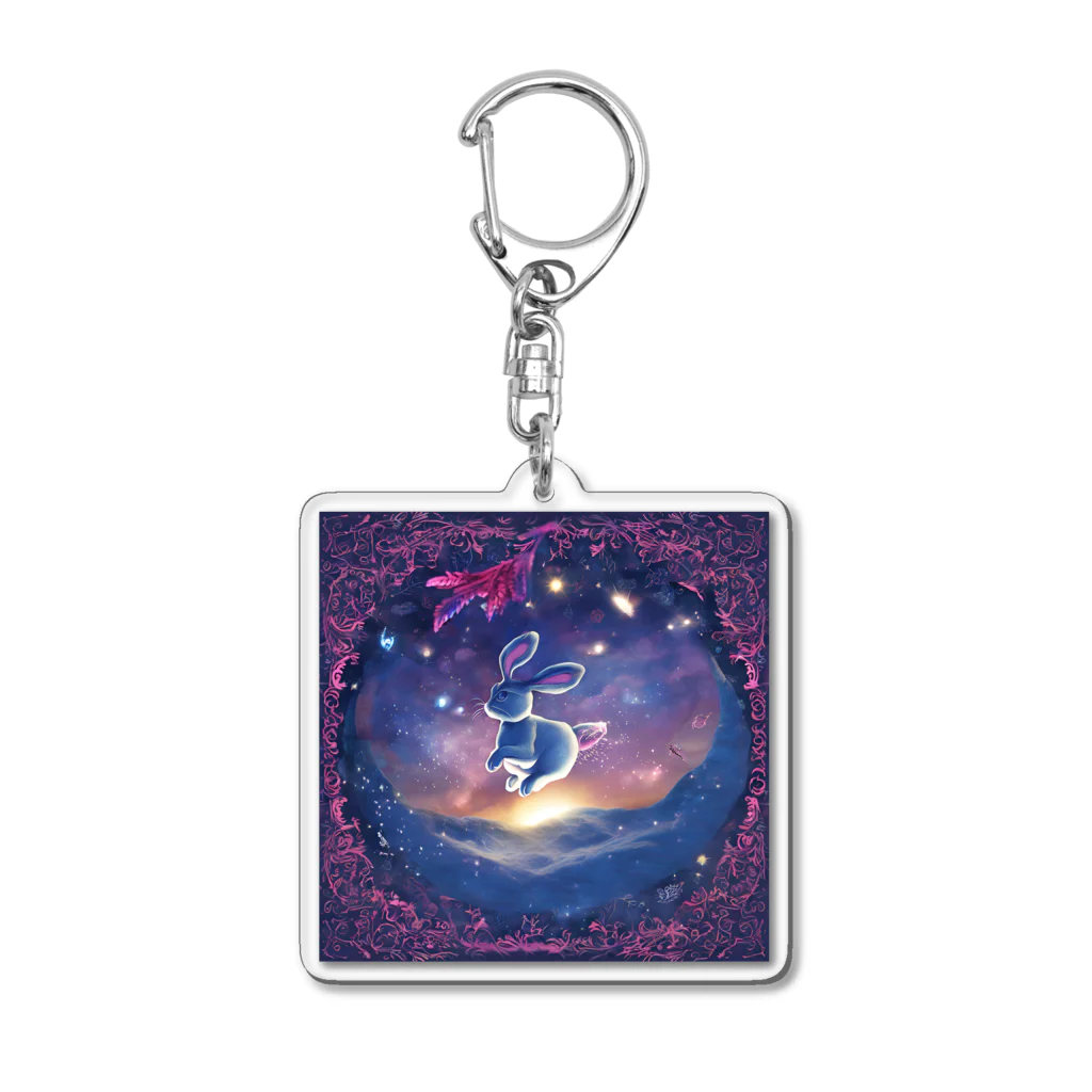 million-mindのうさぎの異世界冒険 Acrylic Key Chain