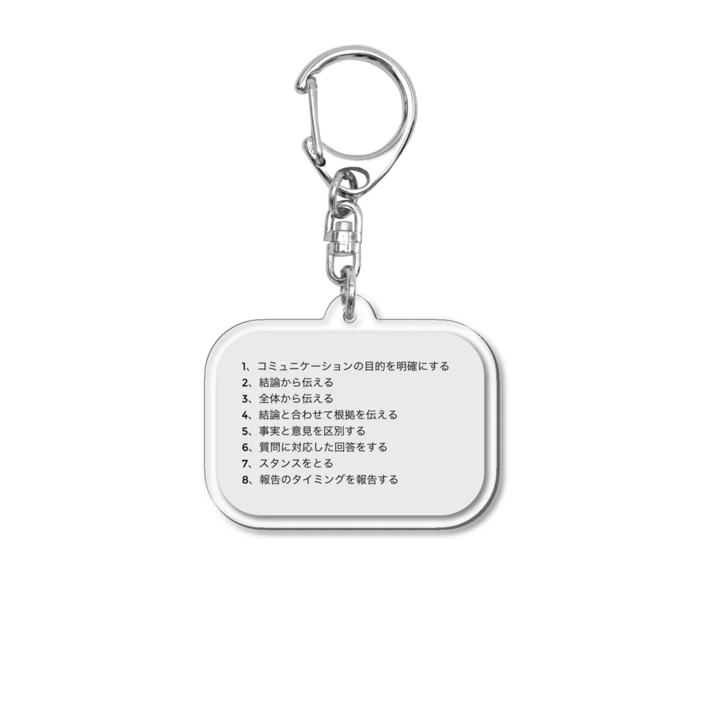 palappaの8つのルール Acrylic Key Chain