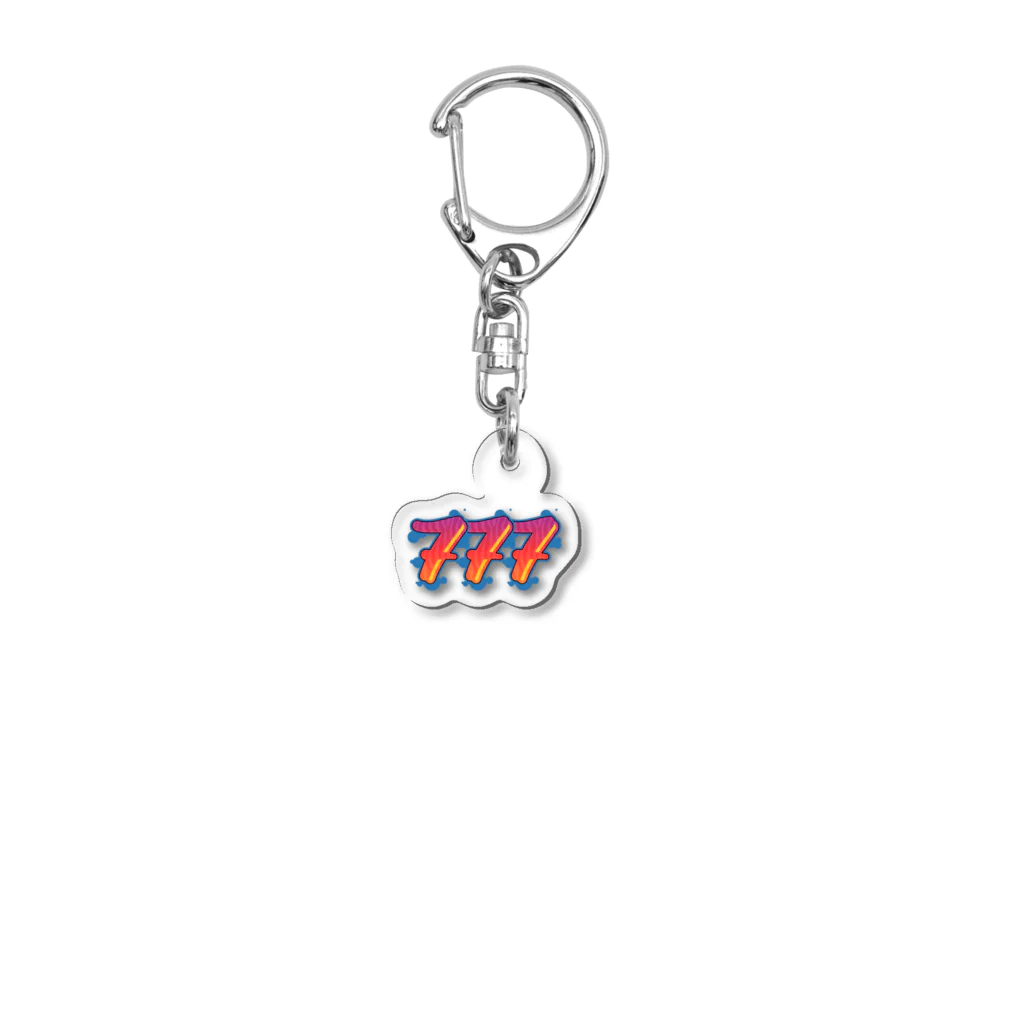 グラフィックのラッキーseven Acrylic Key Chain