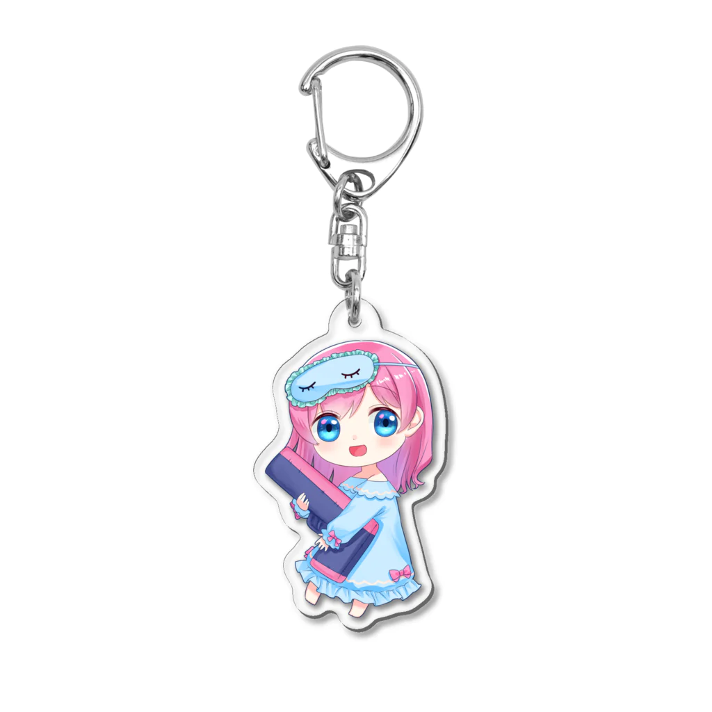 🔫🎀月宮イチ🦄🪐サバゲーマーVTuberのお部屋着　イチちゃん Acrylic Key Chain