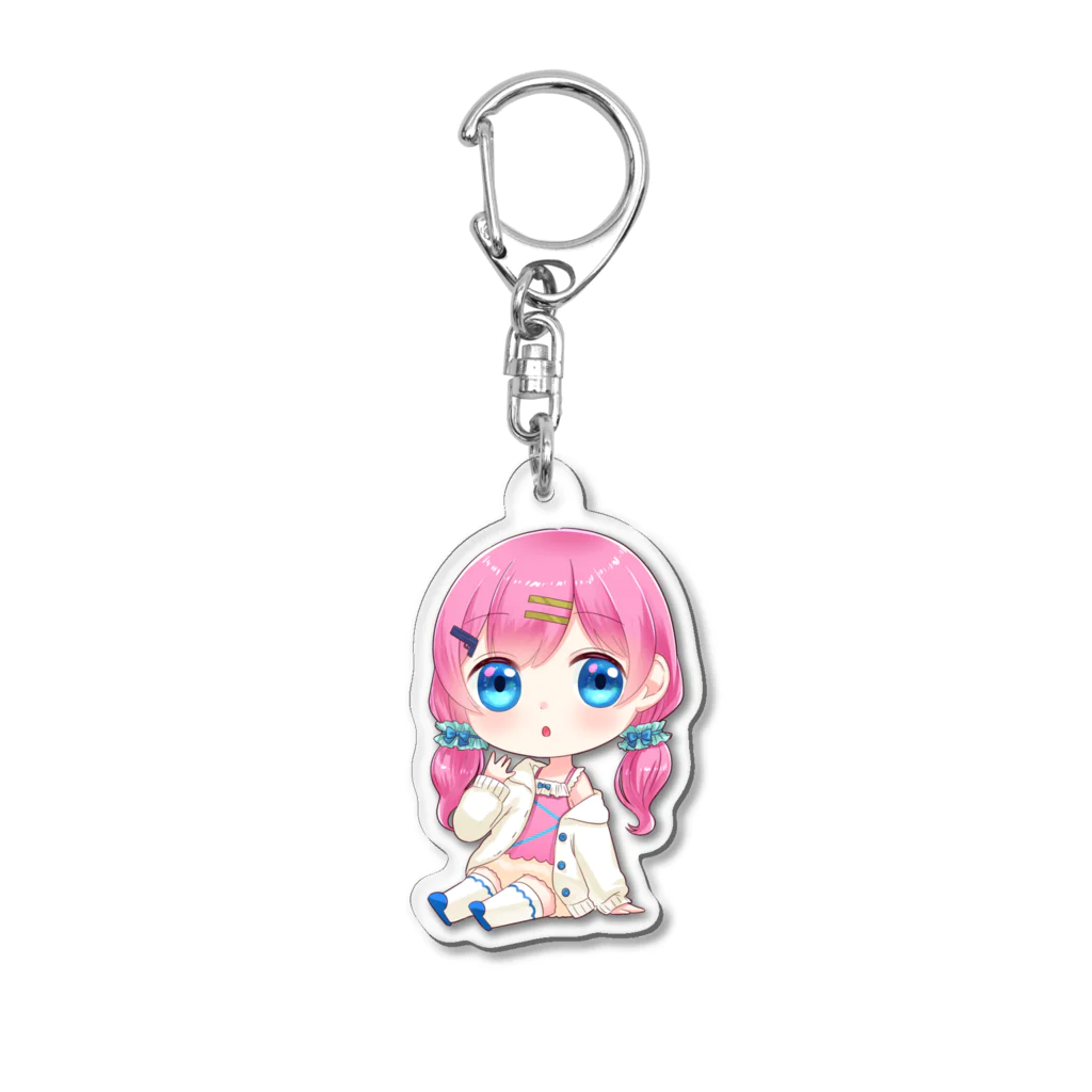 🔫🎀月宮イチ🦄🪐サバゲーマーVTuberのリラックス　イチちゃんA Acrylic Key Chain