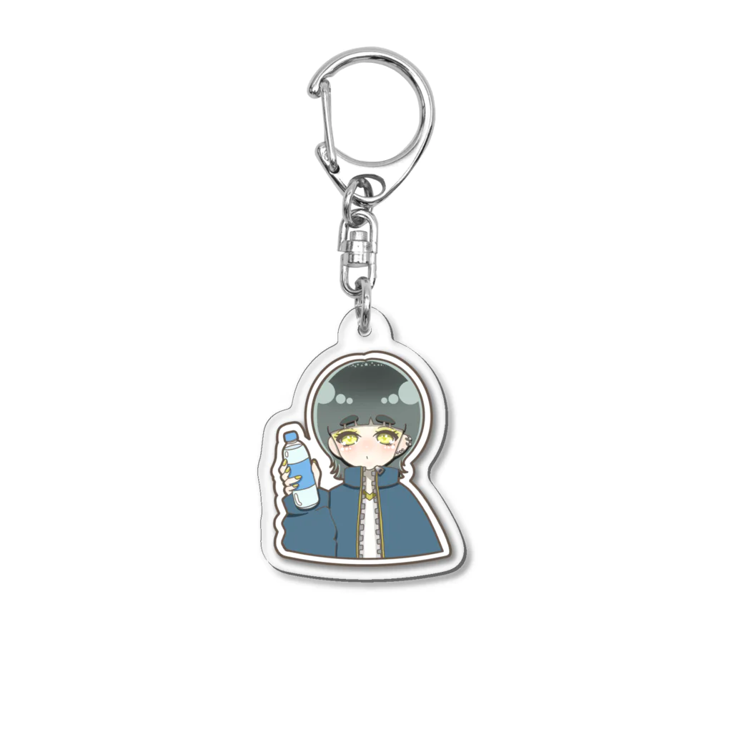 うみのお店屋さん。のジャージガール💙 Acrylic Key Chain