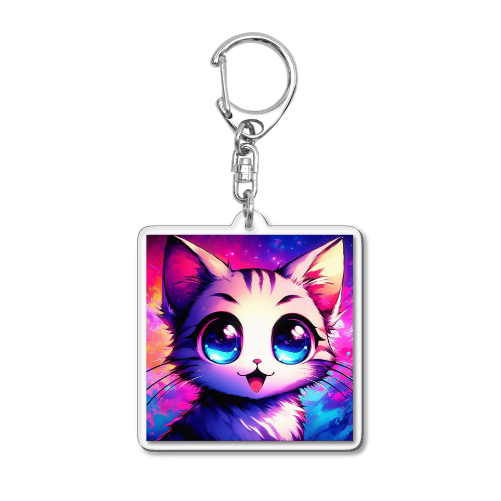 Aruk-の猫ちゃん Acrylic Key Chain