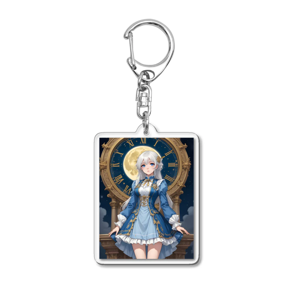 AI Fantasy Art ShopのPrincess transcends time① Acrylic Key Chain