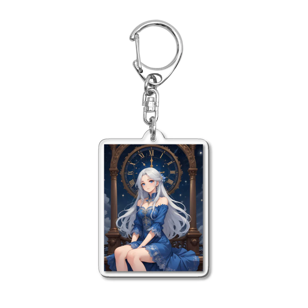 AI Fantasy Art ShopのPrincess transcends time② Acrylic Key Chain