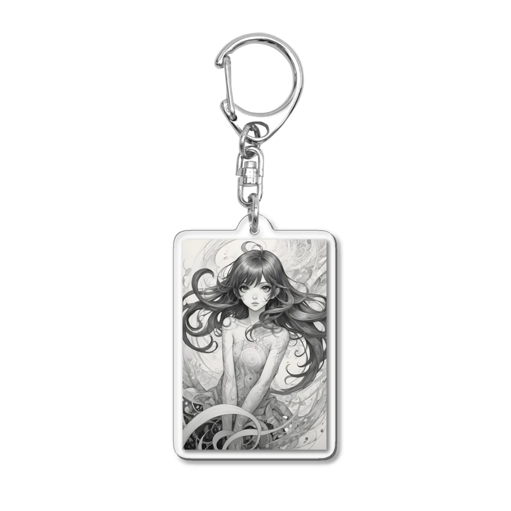 AI Fantasy Art ShopのCollapse① Acrylic Key Chain