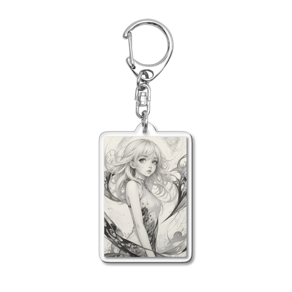 AI Fantasy Art ShopのCollapse② Acrylic Key Chain