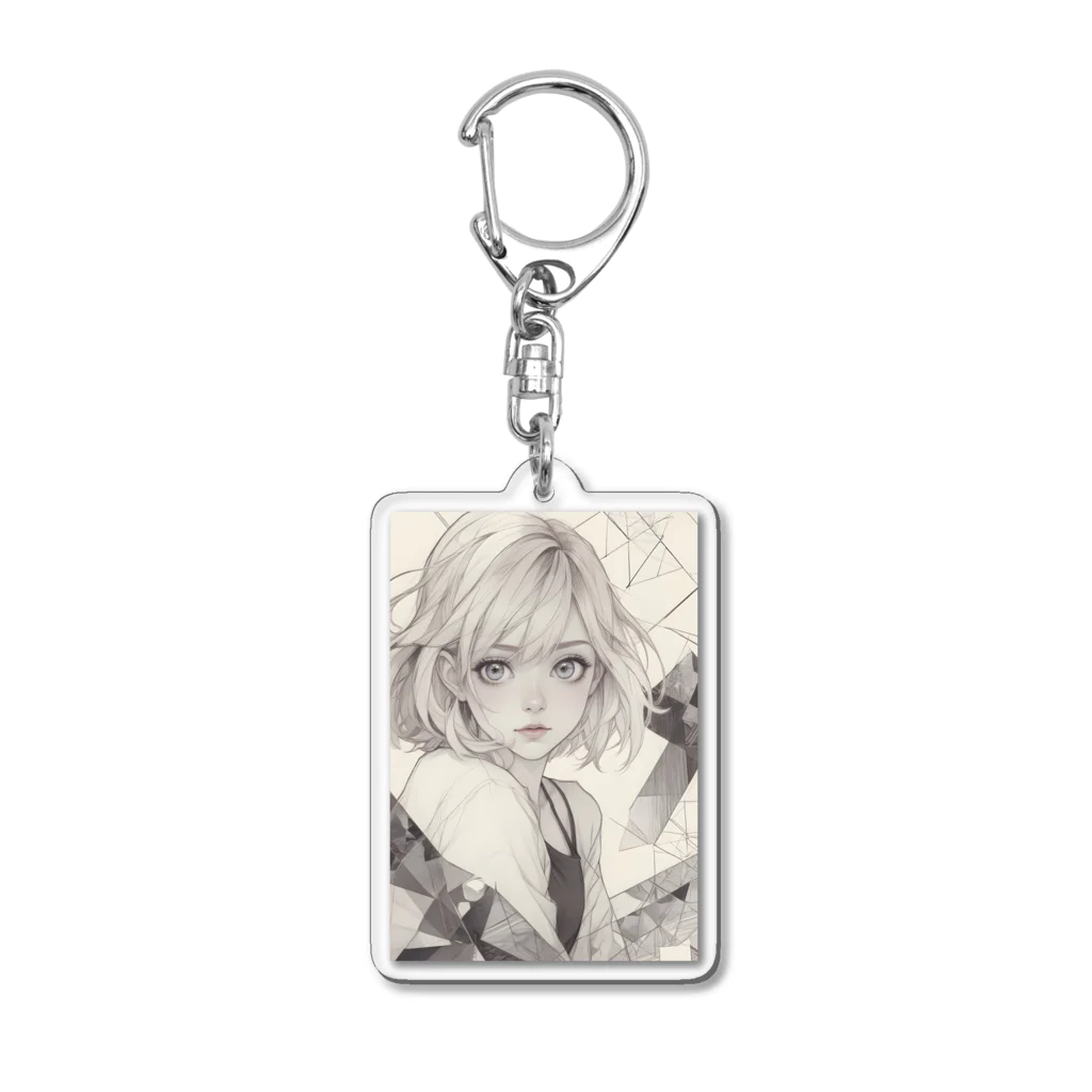 AI Fantasy Art ShopのCollapse③ Acrylic Key Chain