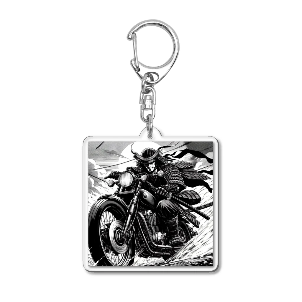 namidamakiのライダー侍 Acrylic Key Chain