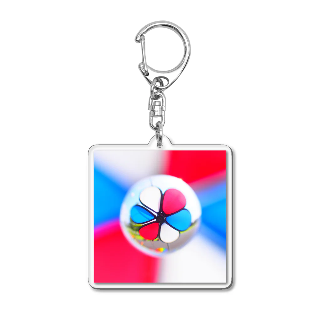 ハレとケのsoratama-tricolor Acrylic Key Chain