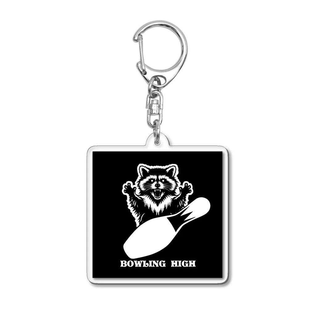 369MARTのアライグマ(MIYAYU RACCOON) Acrylic Key Chain