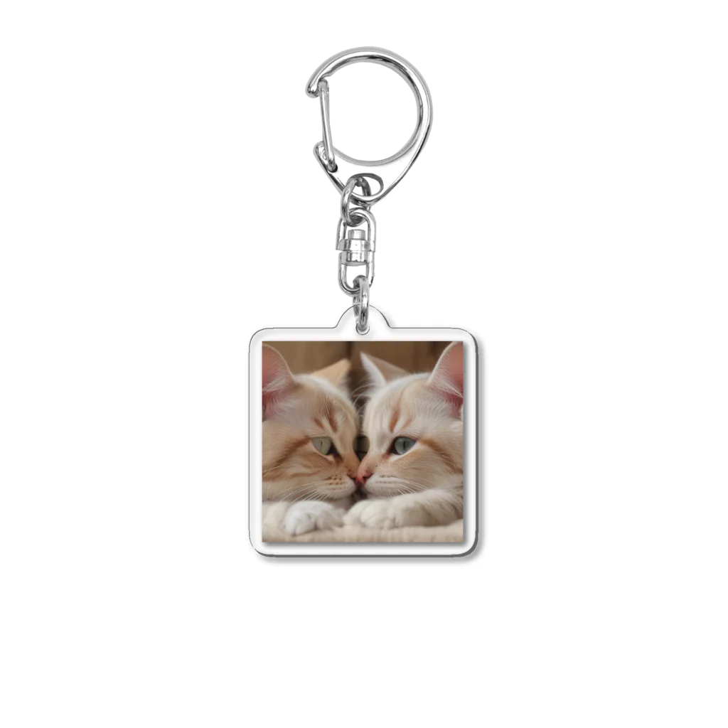 癒しの部屋🐾໒꒱のCutie cat❤︎ Acrylic Key Chain