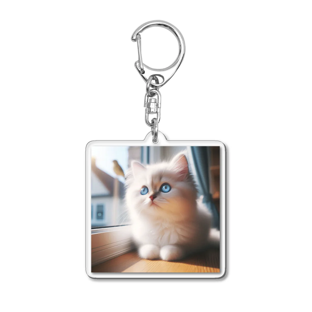 I-Shwのぬっこ Acrylic Key Chain