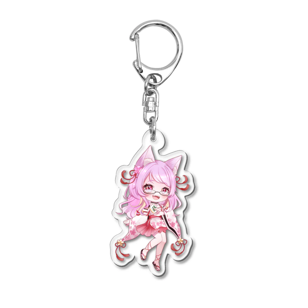 桜乃えだの桜乃えだ 新衣装ver. Acrylic Key Chain