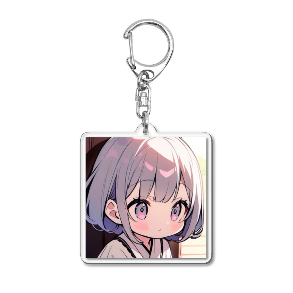 すりすりショップの可愛い幼女 Acrylic Key Chain