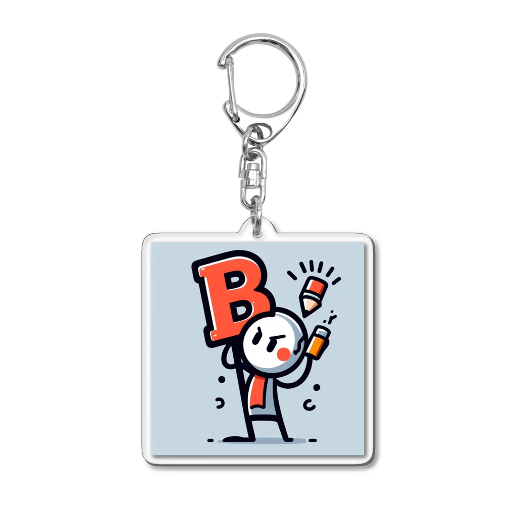 john_maの考えるB棒 Acrylic Key Chain