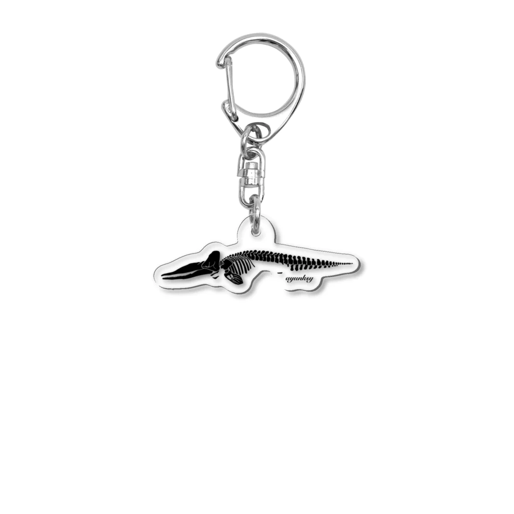 ayunksyのマッコウクジラの標本 Acrylic Key Chain