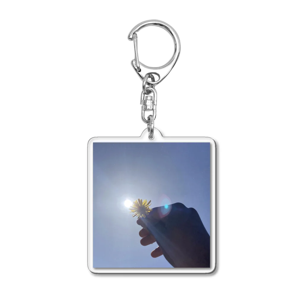 weatherの#10　sunshine  Acrylic Key Chain