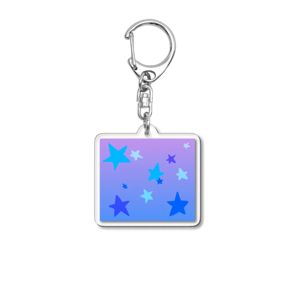 Doll Fantasyの蒼い星々 Acrylic Key Chain