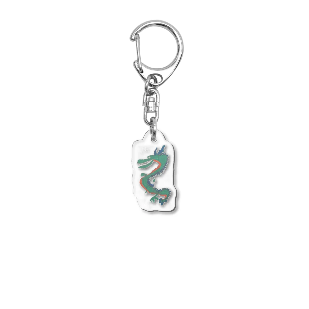 AQUAMETAVERSEの戦国のドラゴン原画 Acrylic Key Chain