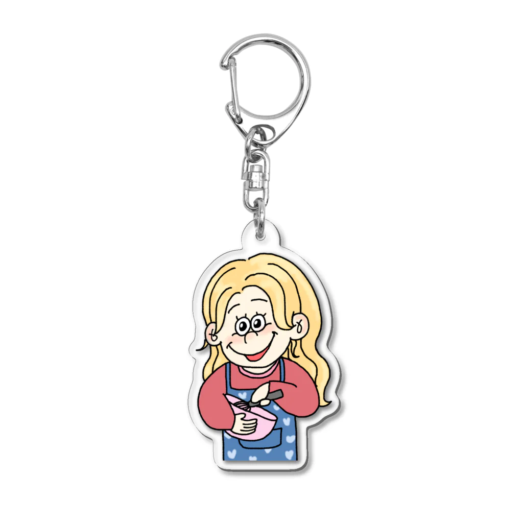 KaRin BakeryのKaRin Bakeryの女の子 Acrylic Key Chain