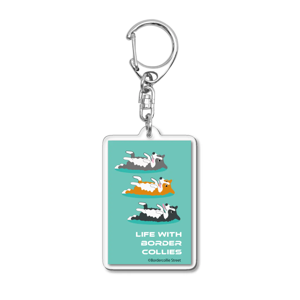 Bordercollie Streetの3bc-1 Acrylic Key Chain