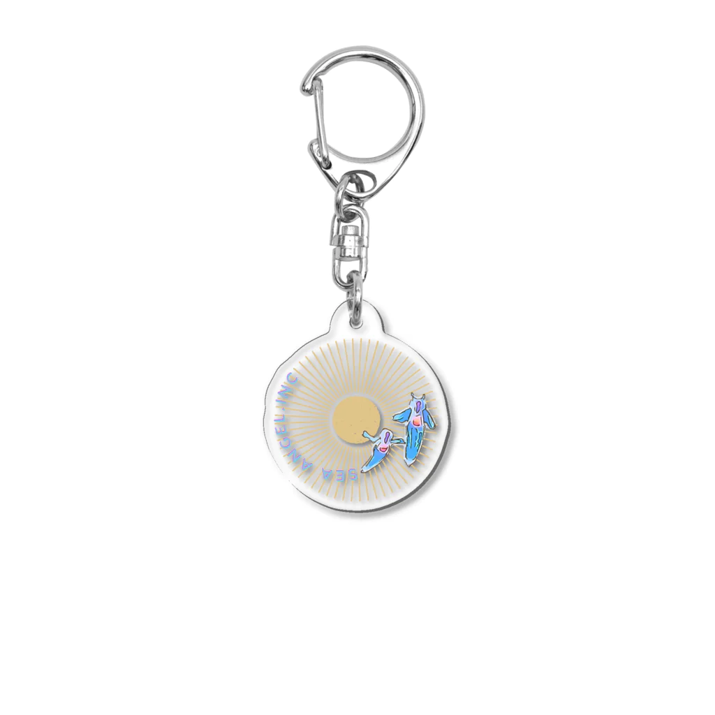 ZEBRAFISH.INCのSEAANGEL.INC Acrylic Key Chain