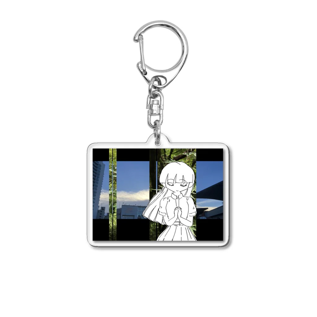 高知盆地 特産品市場のInori Acrylic Key Chain