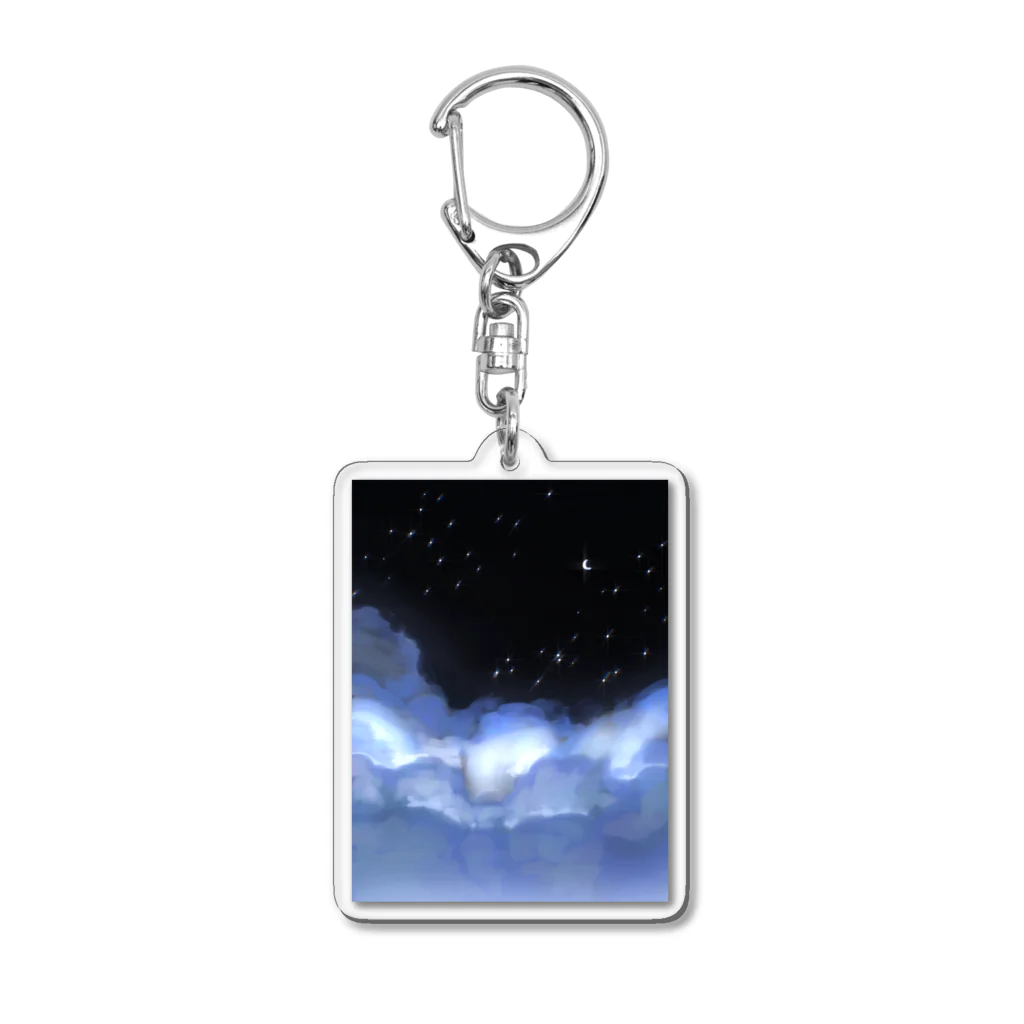 ちょこっぷの美しい星空 ✨🌌 Acrylic Key Chain