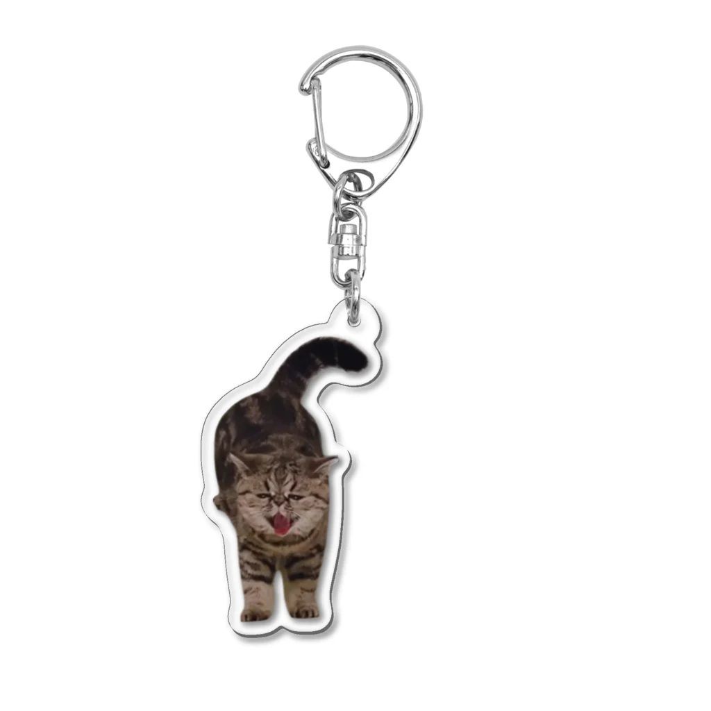 さんとストアのようきゃのあくびデザイン Acrylic Key Chain