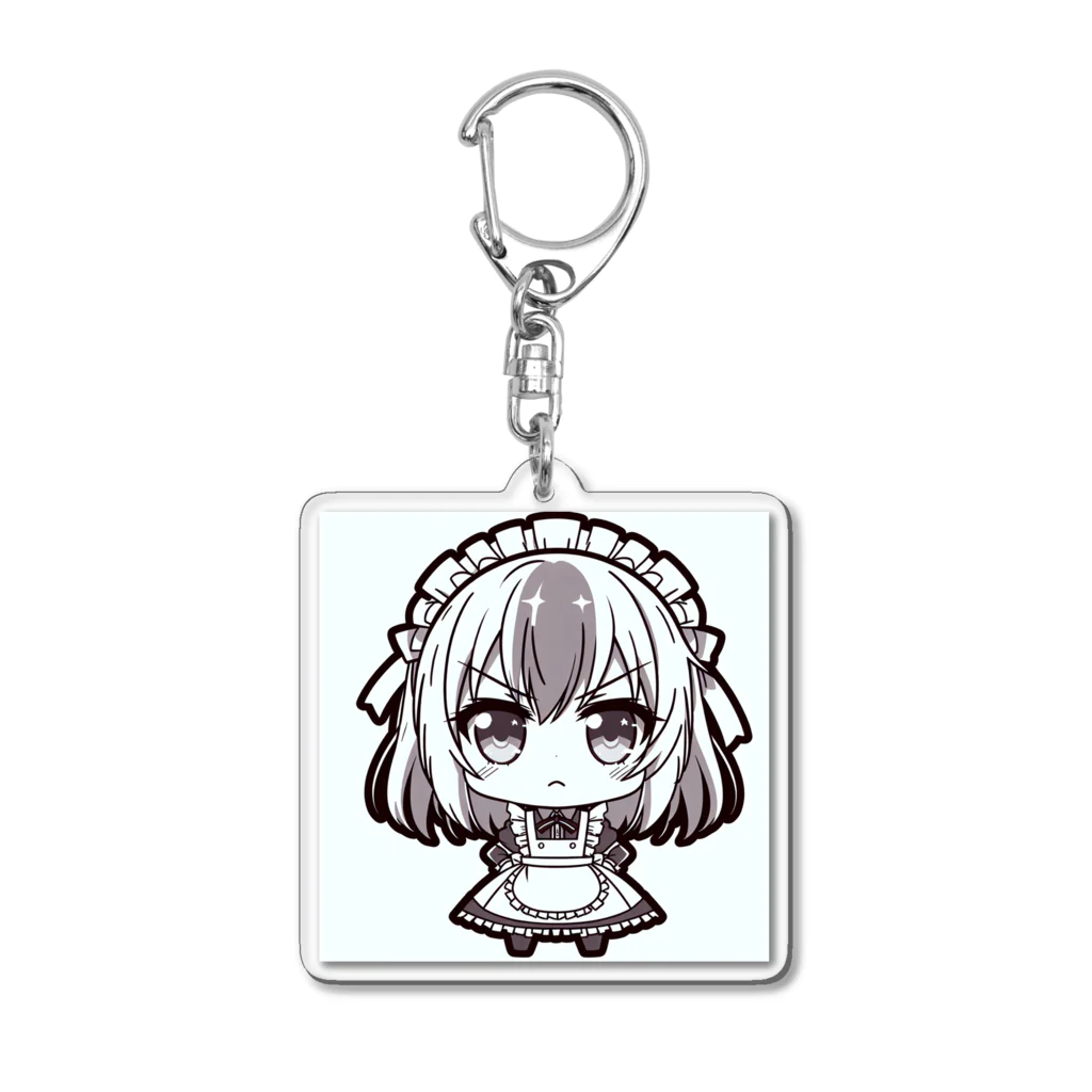 のかのかわいいメイドさん Acrylic Key Chain